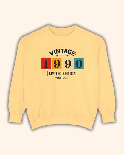 Vintage 1990 Limited Edition Sweatshirt