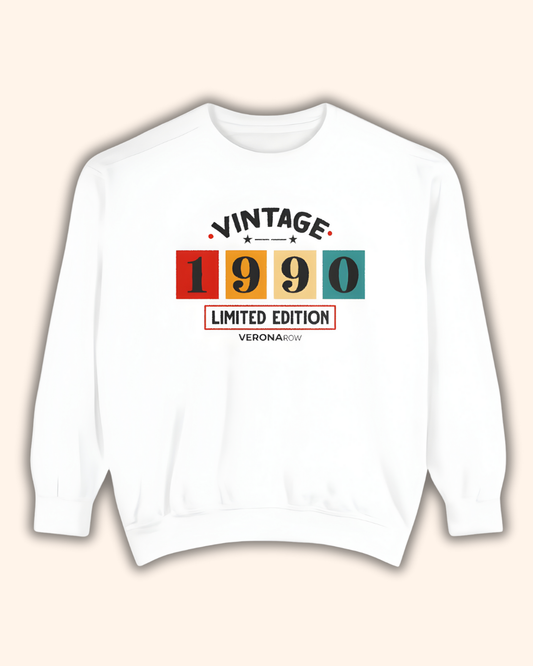 Vintage 1990 Limited Edition Sweatshirt